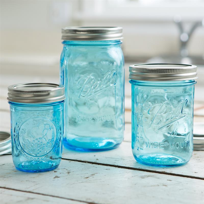 blue ball jars