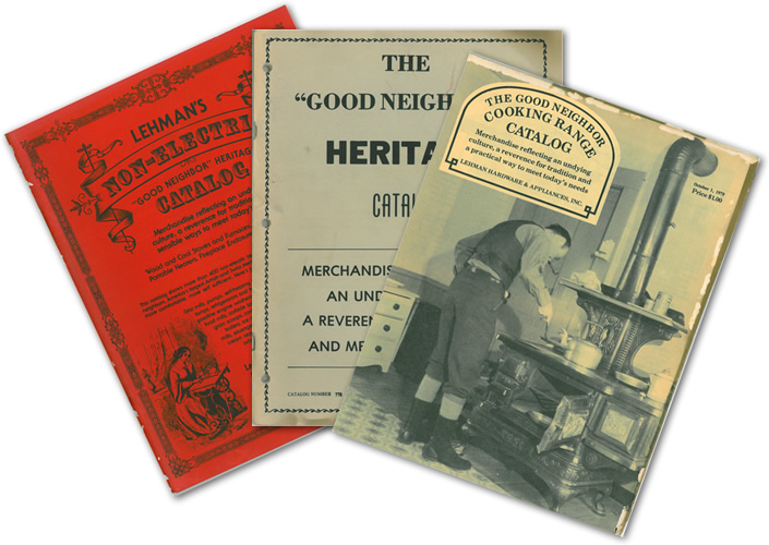 Three old Lehman's catalogs--they may look familiar!