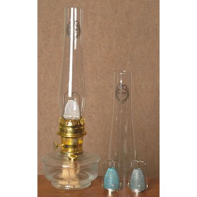 The Aladdin Genie III lamp, replacement chimney and mantles are in stock now at Lehman's in Kidron, Ohio or Lehmans.com.
