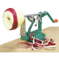 Choose Apple Express Peeler in suction or clamp-on options at Lehman's in Kidron or Lehmans.com.