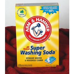 Find washing soda, borax and more natural cleaners at www.lehmans.com or Lehman's in Kidron, Ohio.