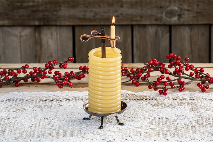 48 hour beeswax candle