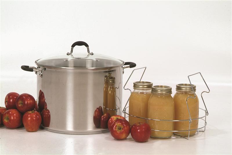 Ball's Stainless Steel Stockpot/Canner is ideal for fat rendering. Available at Lehmans.com or Lehman's in Kidron, Ohio.