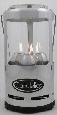 This candle lantern provides both warmth and light. See more at www.lehmans.com