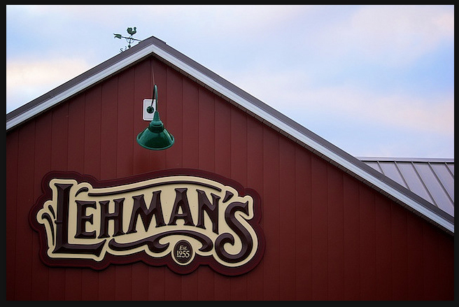 Lehman's store, east entrance.
