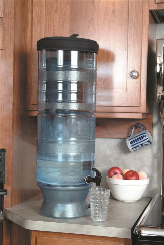 Great water, anytime! The Berkey Light Water Purifier cleans 4 gallons of water per hour. At Lehmans.com or Lehman's in Kidron, Ohio.