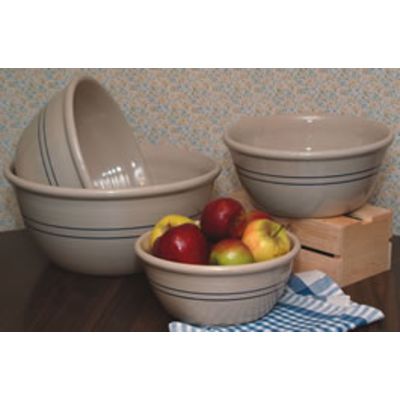 At minimum, one needs a 10-cup or larger bowl in which to make and serve chicken feed properly. See these at Lehmans.com.