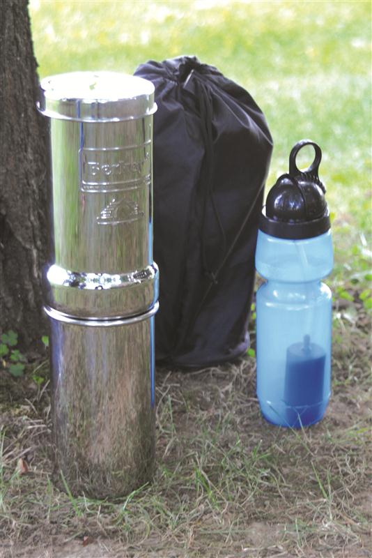 Portable and packable, The Go Berkey kit is also great for a small space like ours. In stock at Lehmans.com.