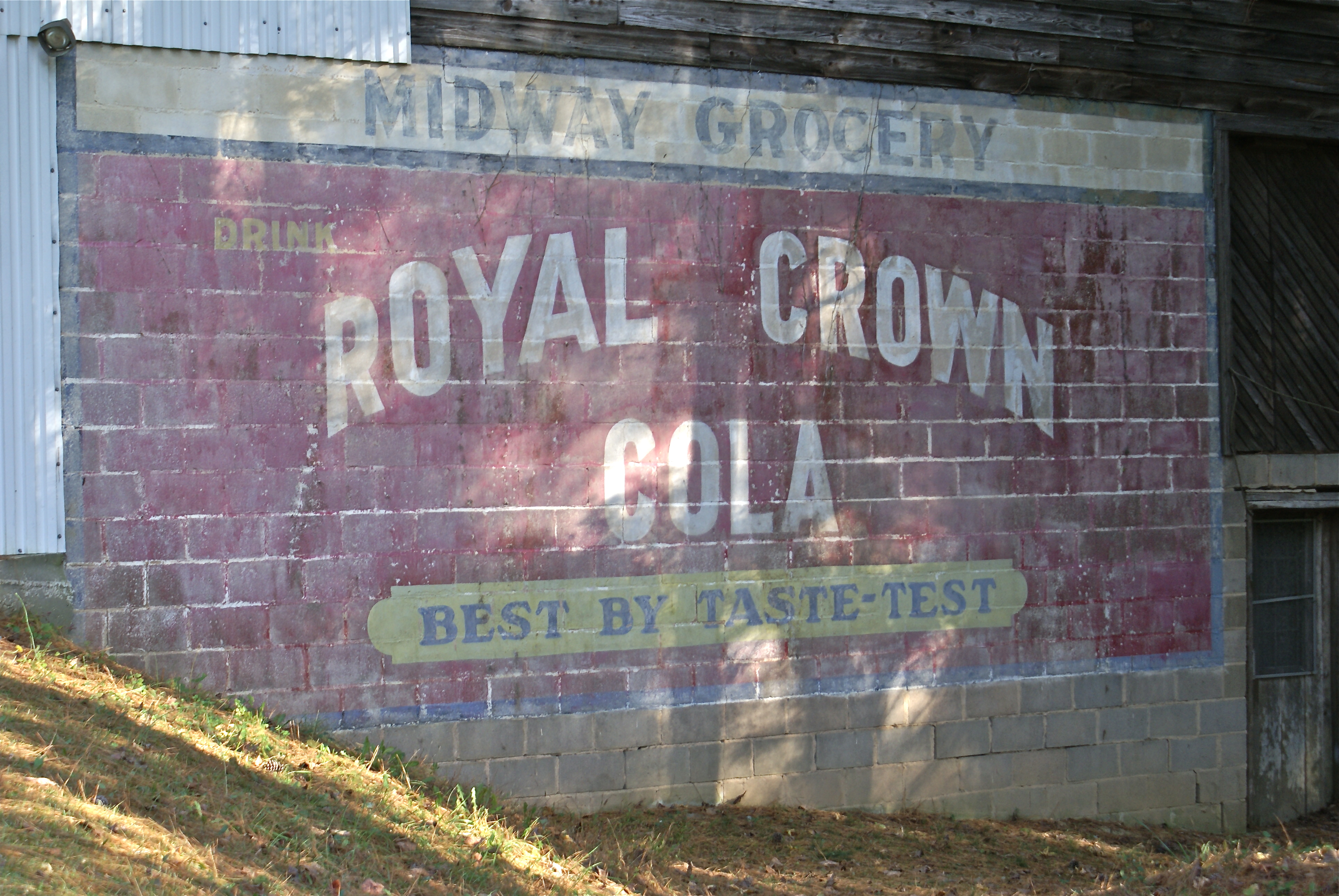 RC Cola Wall Painted