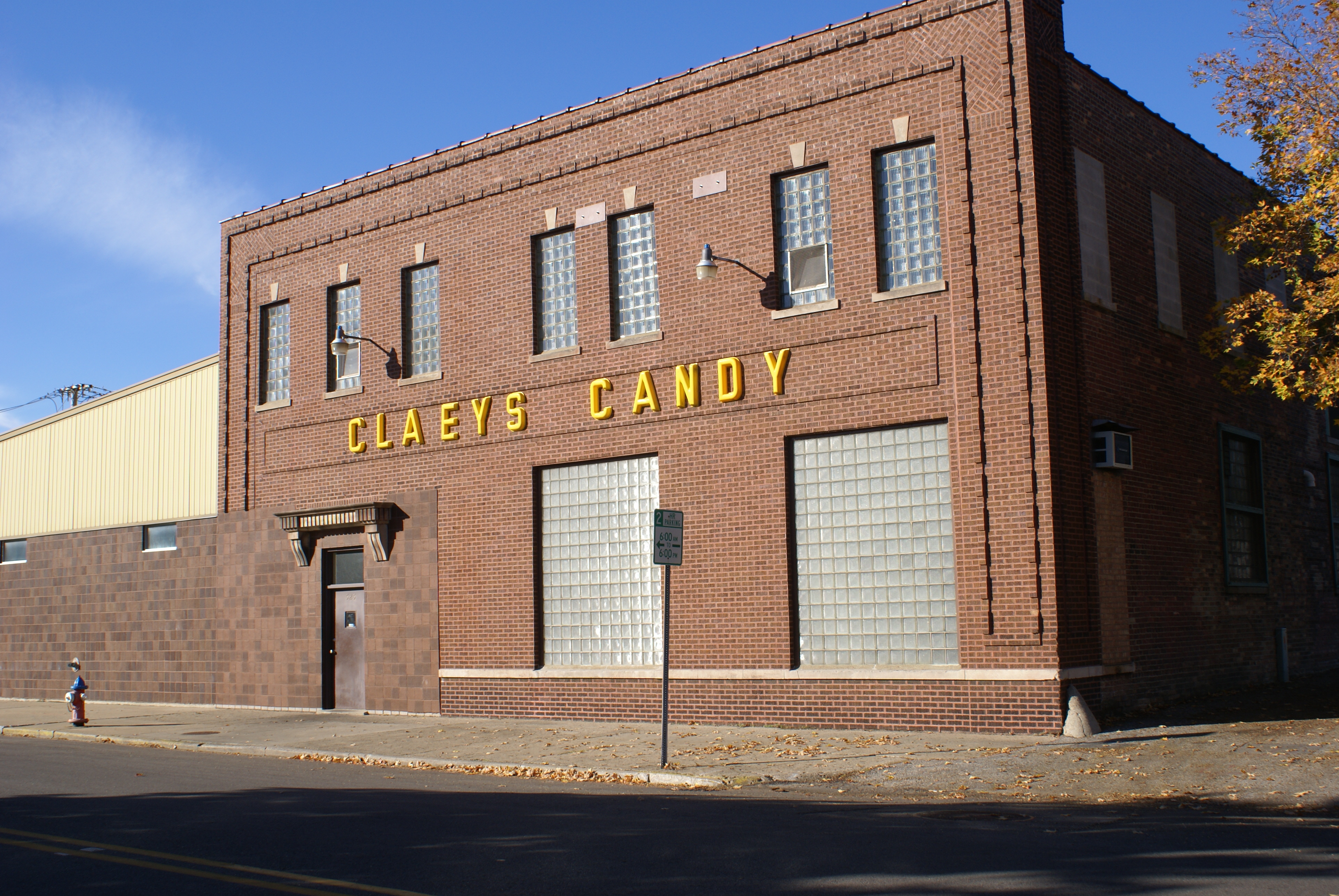 Claey's Candy building