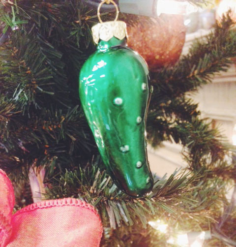 Christmas Pickle ornament