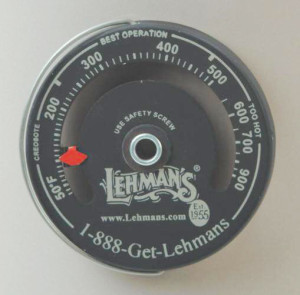 Magnetic Stovepipe Thermometer for wood stoves