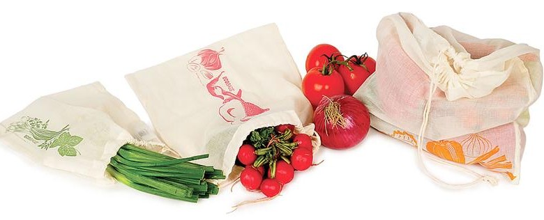 Use Produce Ecobags to keep veg and fruit fresh! Machine washable. At Lehmans.com or Lehmans in Kidron, Ohio.