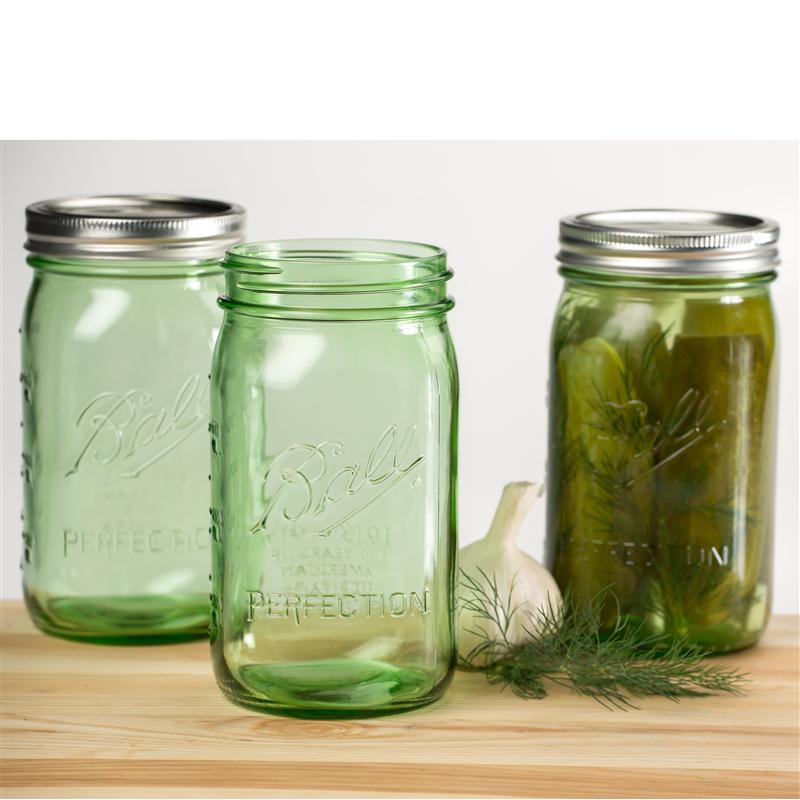 Limited Edition Ball Collectible Green Jars