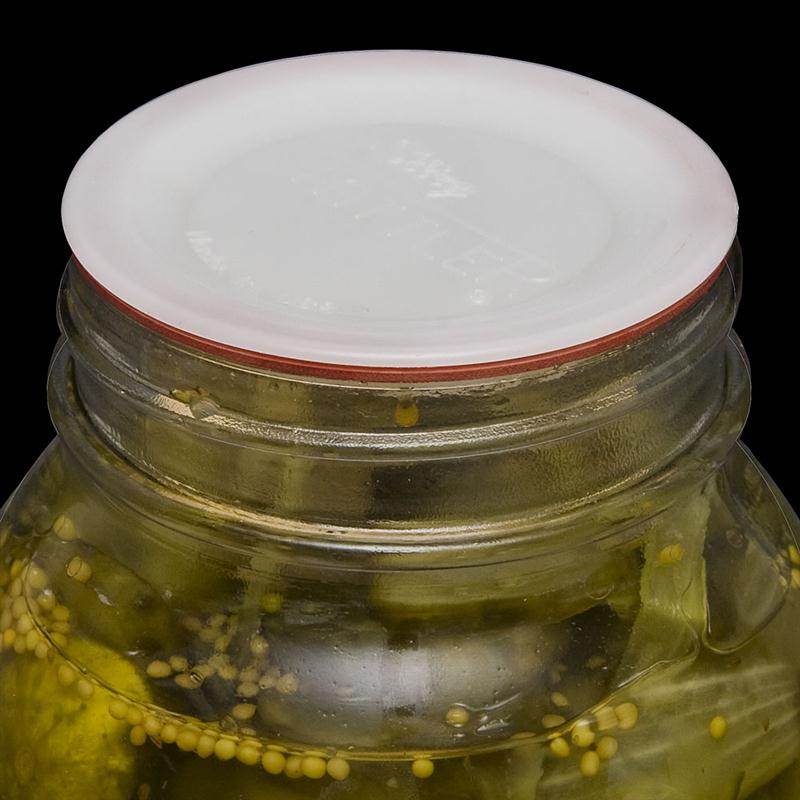 Tattler lid, reusable canning jar lid