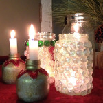 6" White Dripless Candles