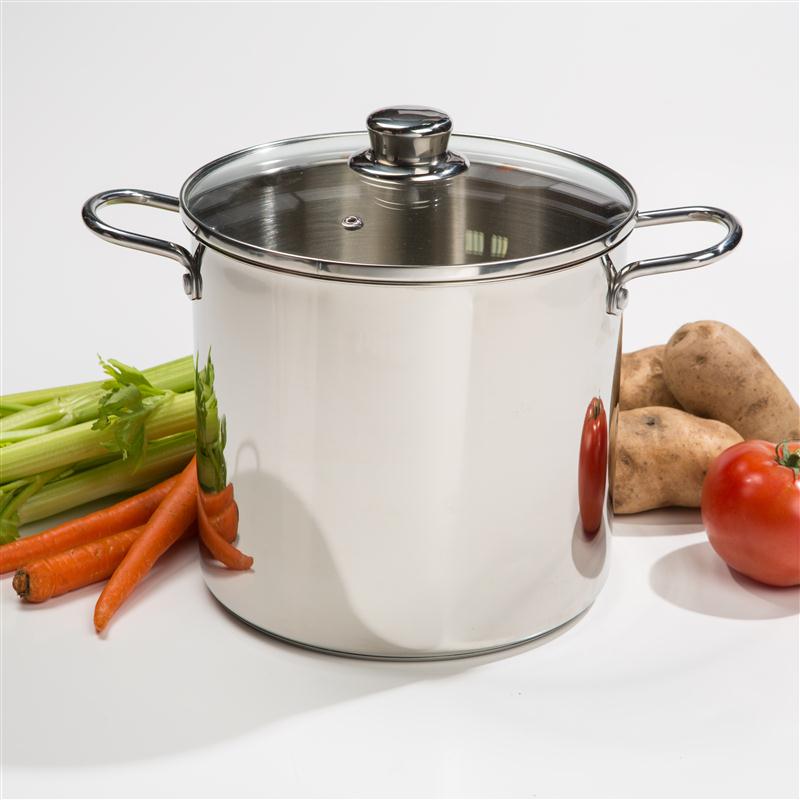 Stainless steel 8 qt stockpot