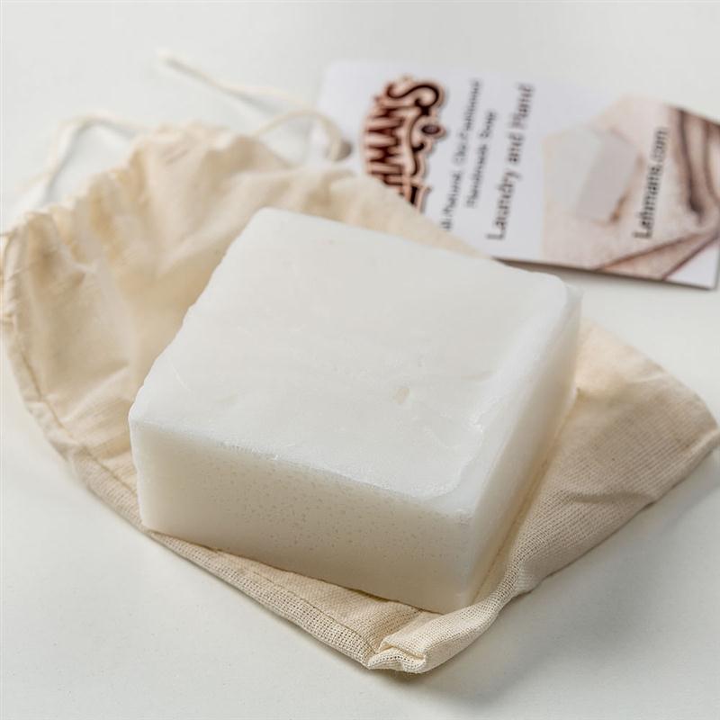 Our natural laundry and hand soap treats tough stains and makes a great base for homemade laundry soap, too.