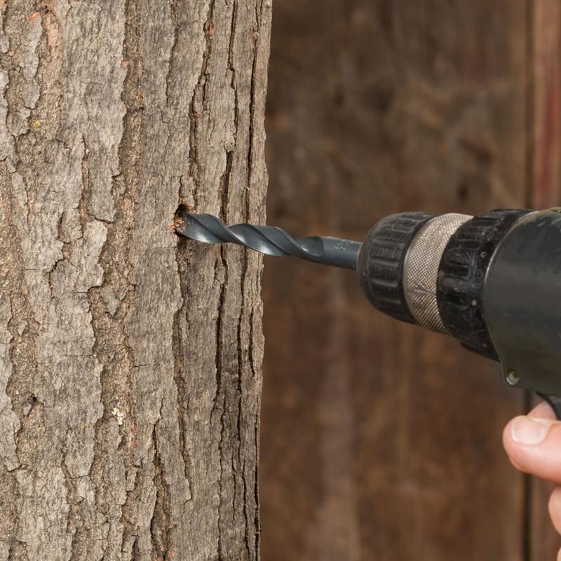 Our tapping bit is specially made for drilling the right-sized holes in your maple trees.