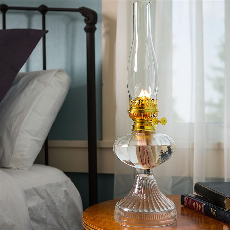 Our Grand Double Wick Lamp illuminates brightly, providing more than twice the light of one standard wick. At Lehmans.com and our store in Kidron, Ohio.