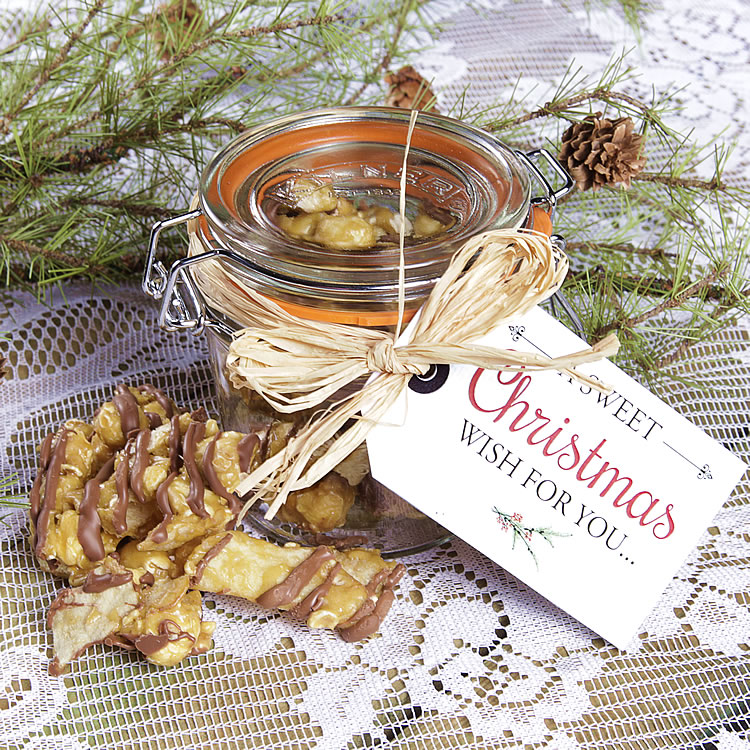 5-Minute Jar Gift - Chocolate Peanut Chip Brittle