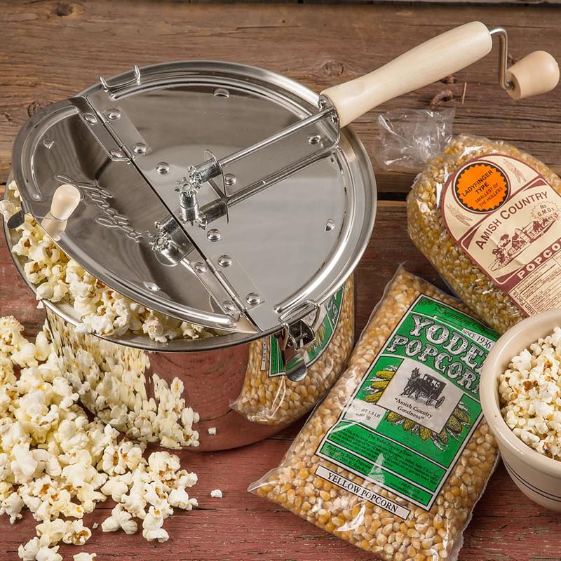 How To Make The World's Best Popcorn - Lehman's Simpler Living Blog