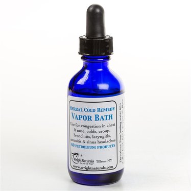 cold remedy vapor bath