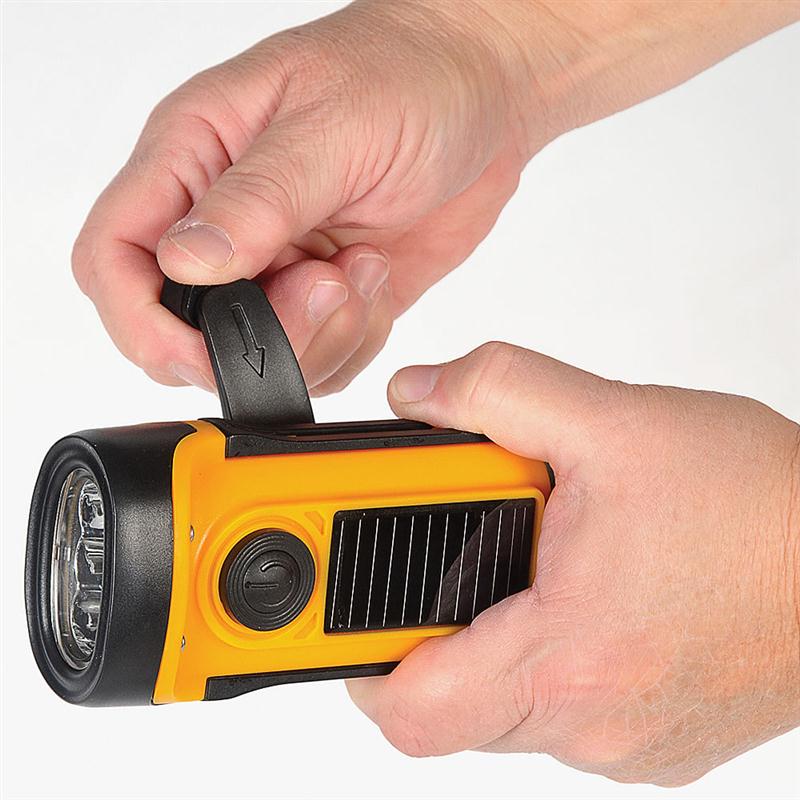 A potential lifesaver in emergencies, and a helpful light on countless other occasions. This bright LED flashlight never needs batteries, so it's always ready to use. A best-seller at Lehmans.com.