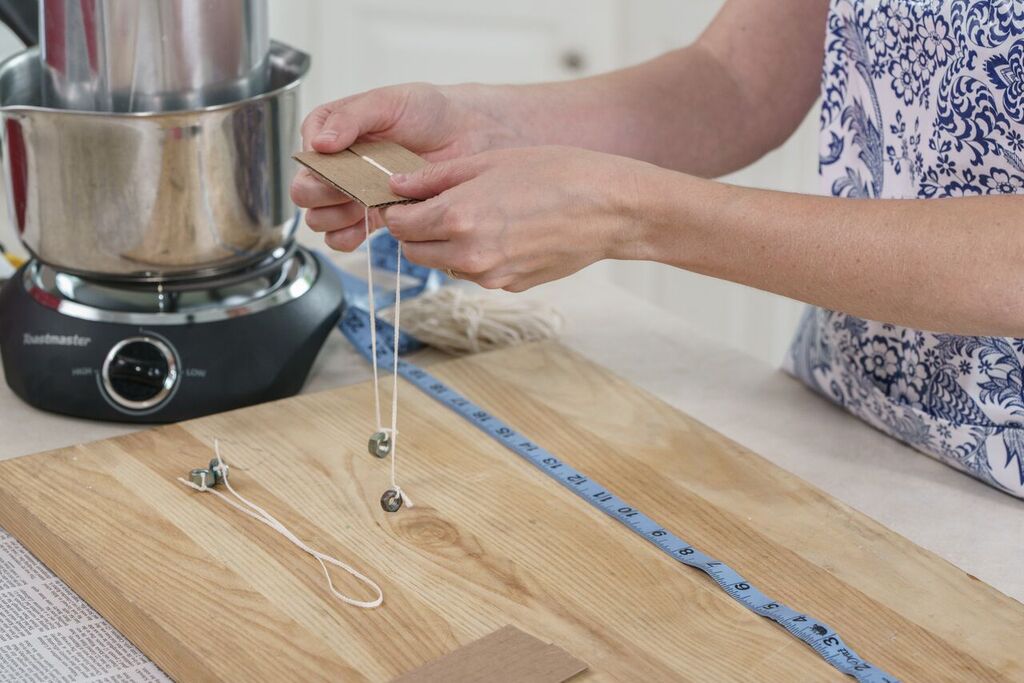 How To Make Handdipped Taper Candles Lehman's