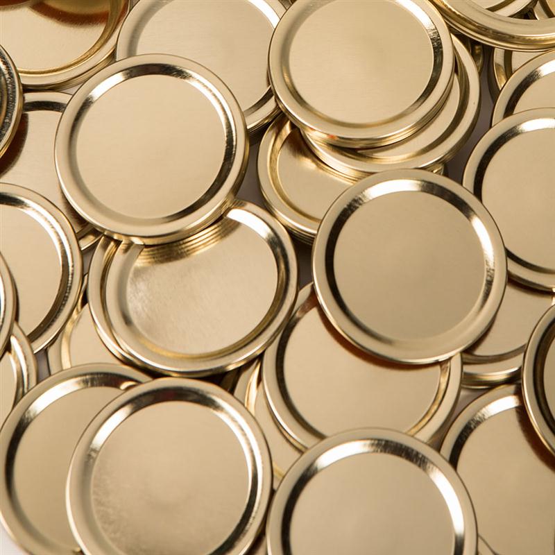 Lehman's offers sleeves bulk canning lids for both wide mouth and regular mouth jars. These high-quality tin lids are packaged in brown paper sleeves and contain a sealant material which is FDA approved and BPA free. At Lehmans.com.