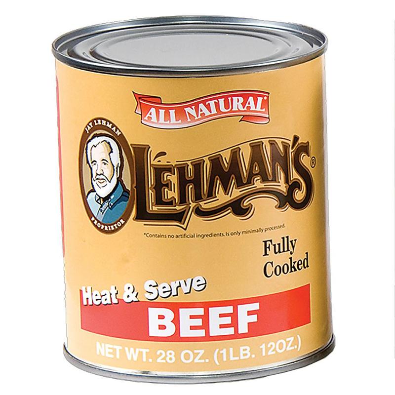 Our delicious canned meats and broths make winter soups and stews come together in minutes! At Lehmans.com.