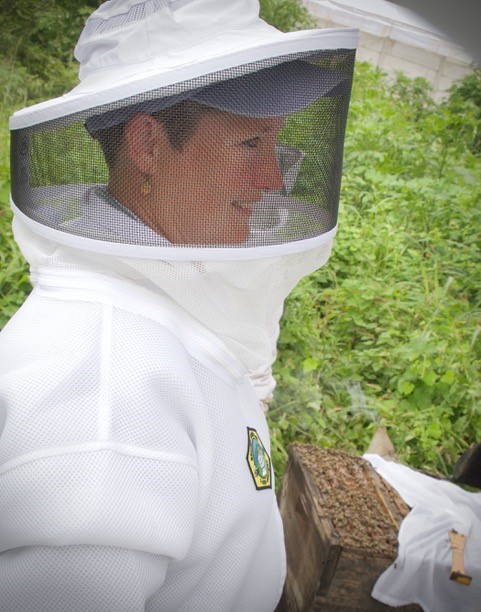 Cyndi Ball beekeeping