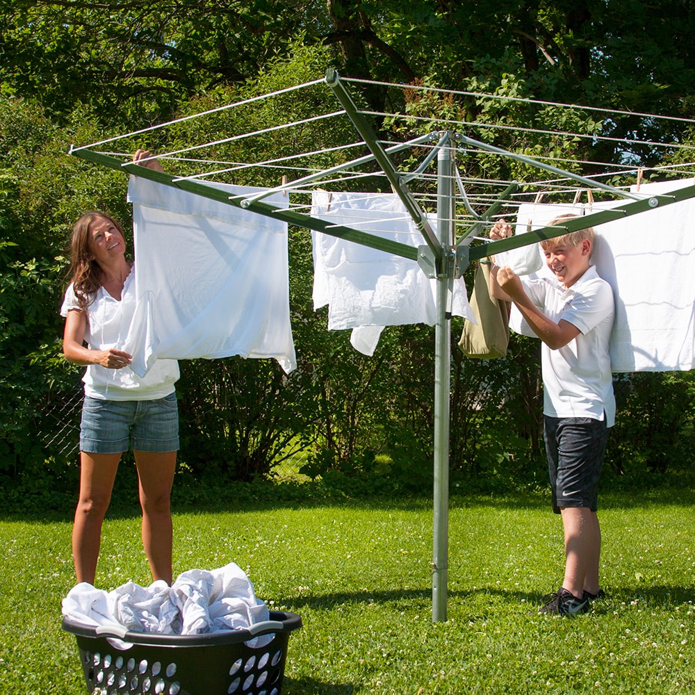 deluxe spinning clothes dryer