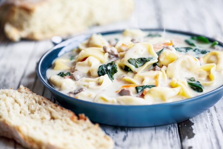 tortellini and sausage soup