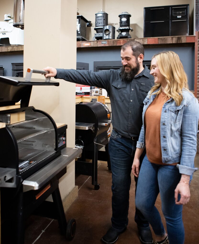 looking at traeger grills