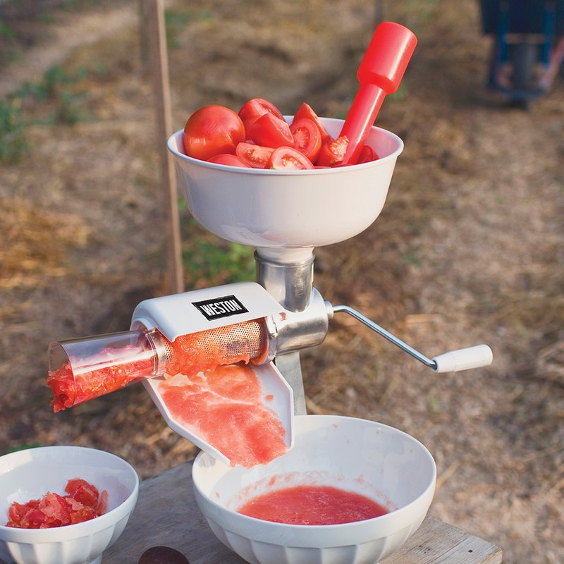 weston tomato press and sauce maker
