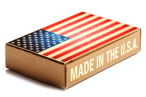 Made in the USA box