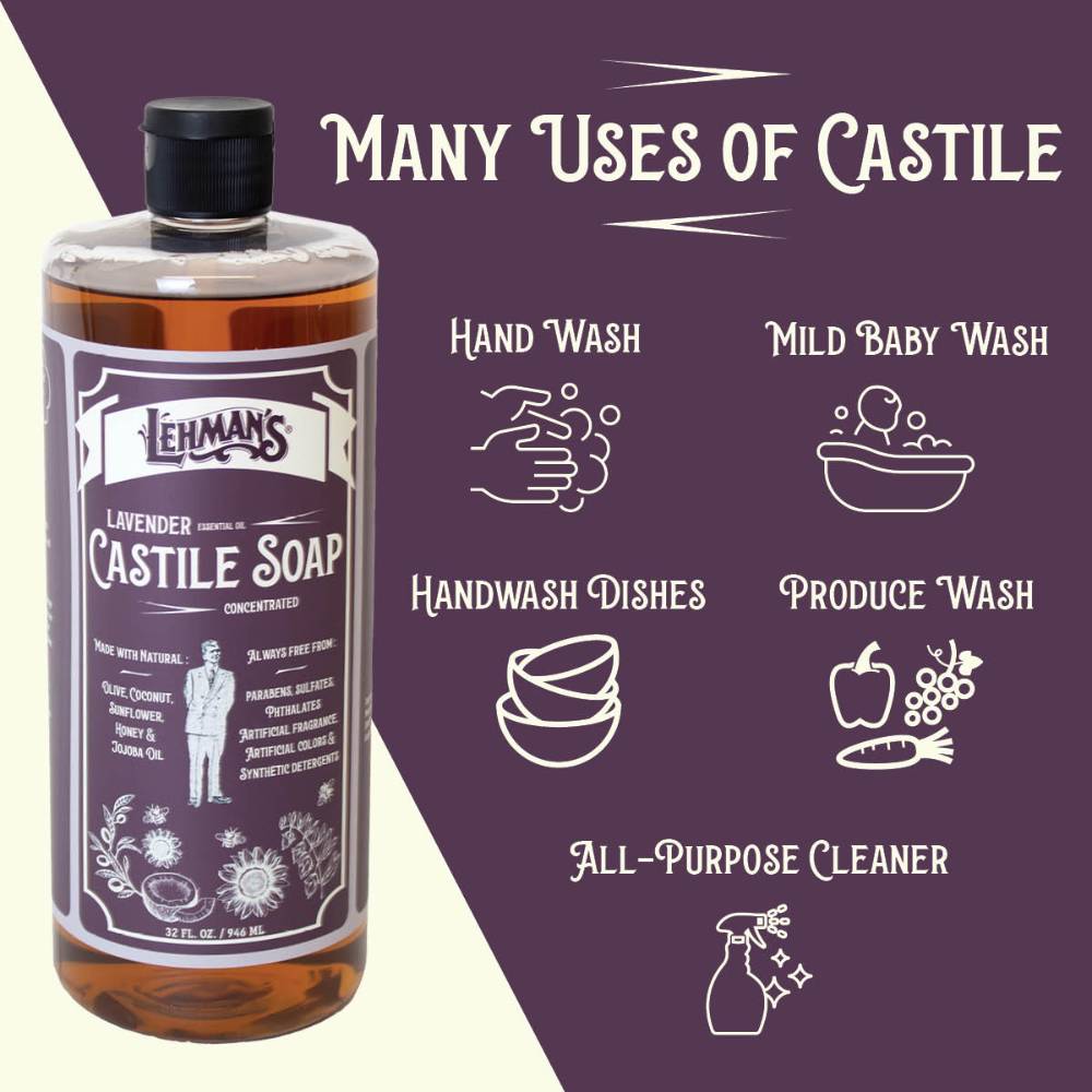 The many uses of castile soap
