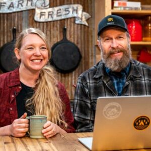 Picture of Josh and Carolyn of Homesteading Family